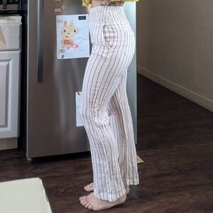 Billabong Wide Leg  Pants Boho Beachy Vibes Size Small